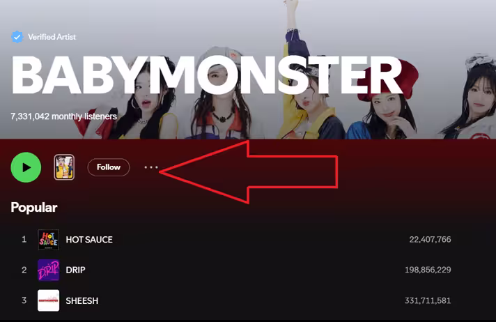 Cara Menyalin Link Artis Spotify di Desktop?